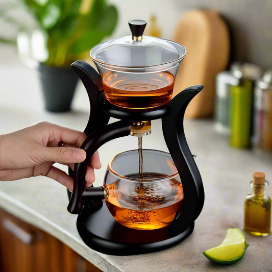 Heat Resistant Lazy Kung Fu drip tea pot